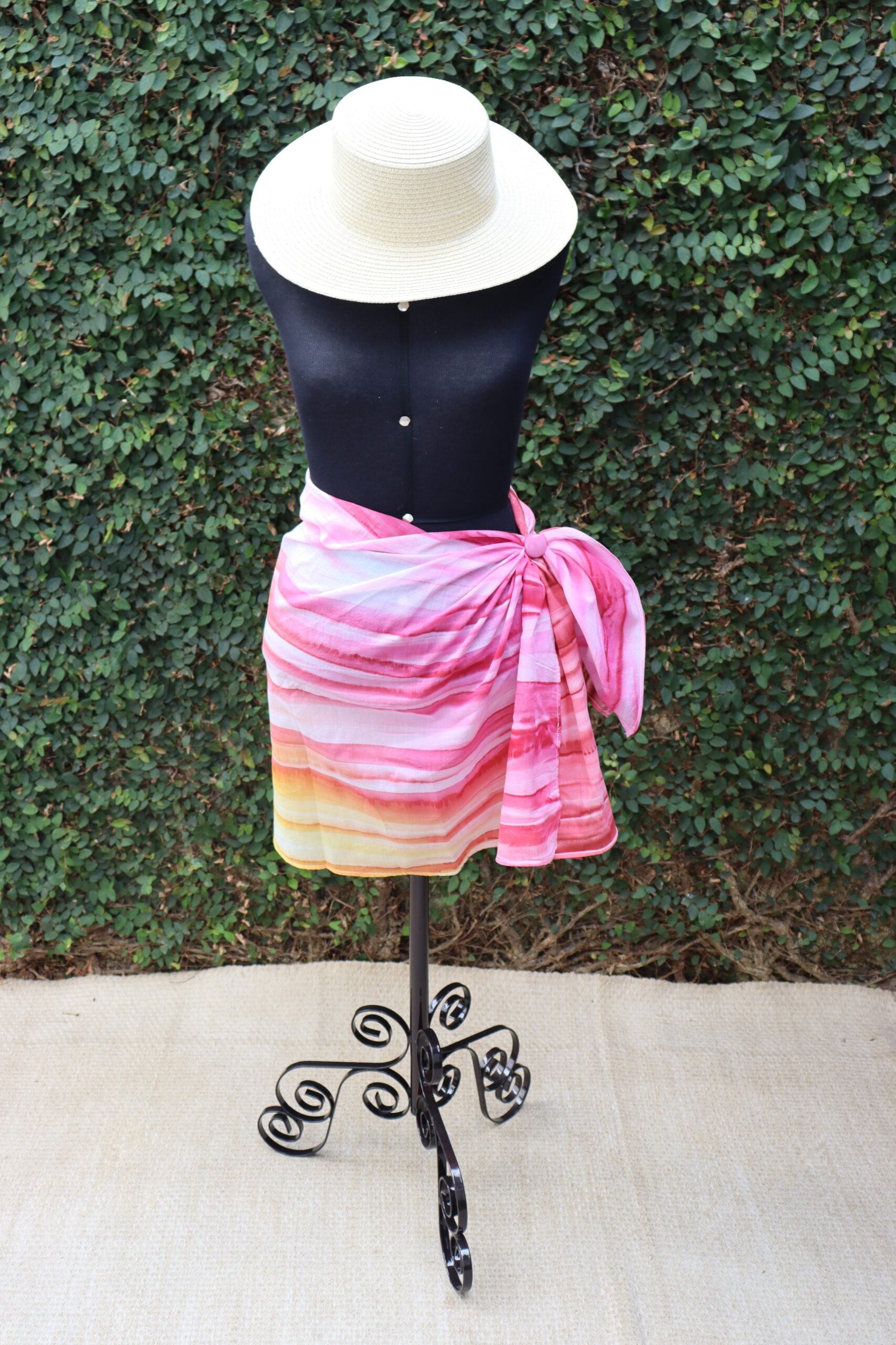 Mini canga Aurora Dourada