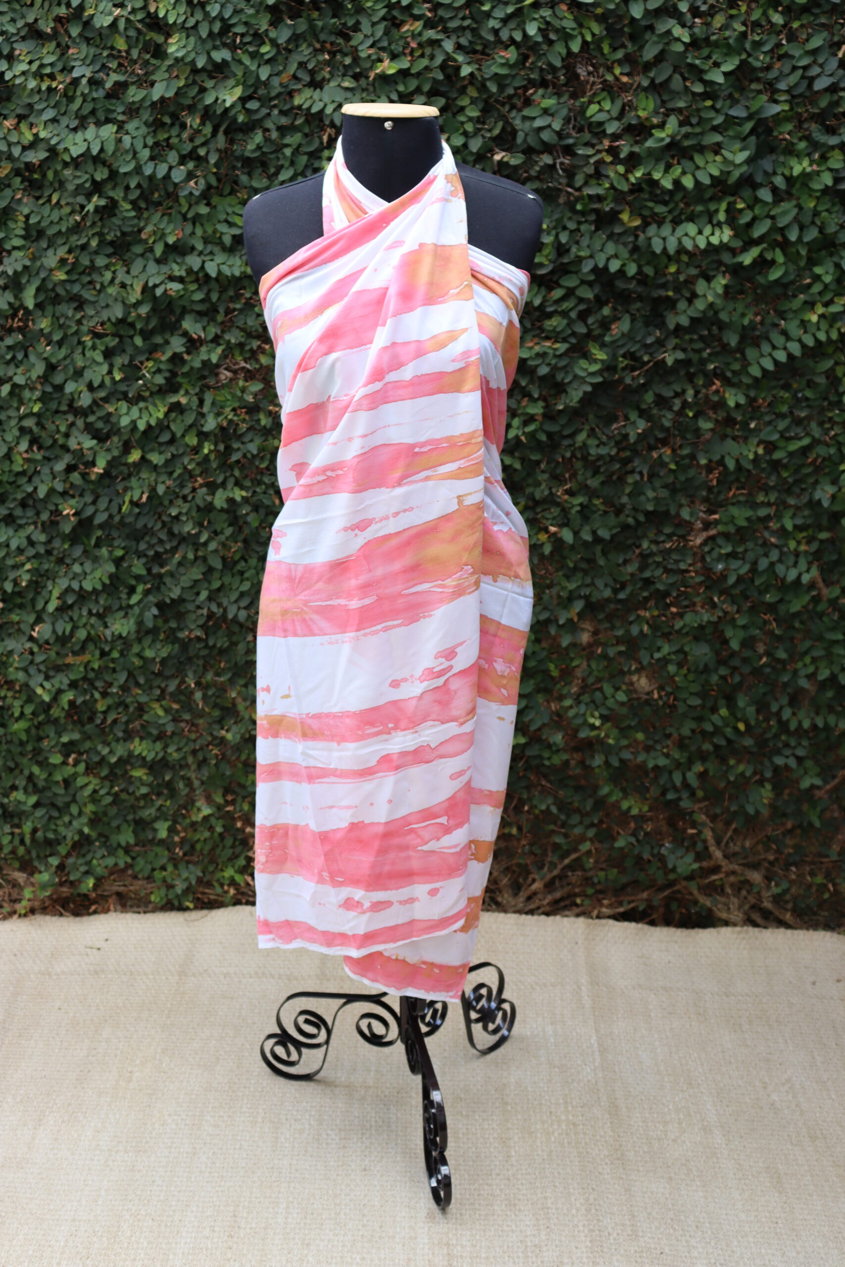 Canga tam. M - Pôr do Sol Coral