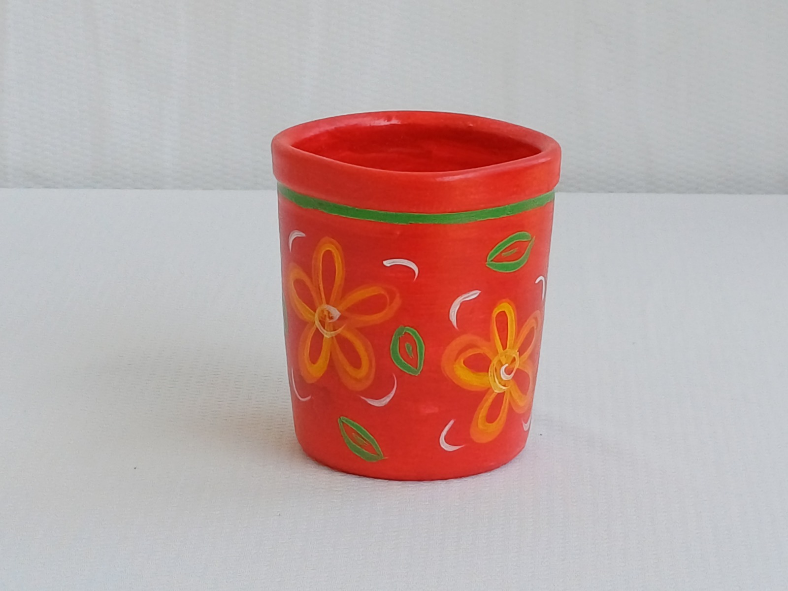 Porta Objetos Verão & Primavera - Pintado a mão